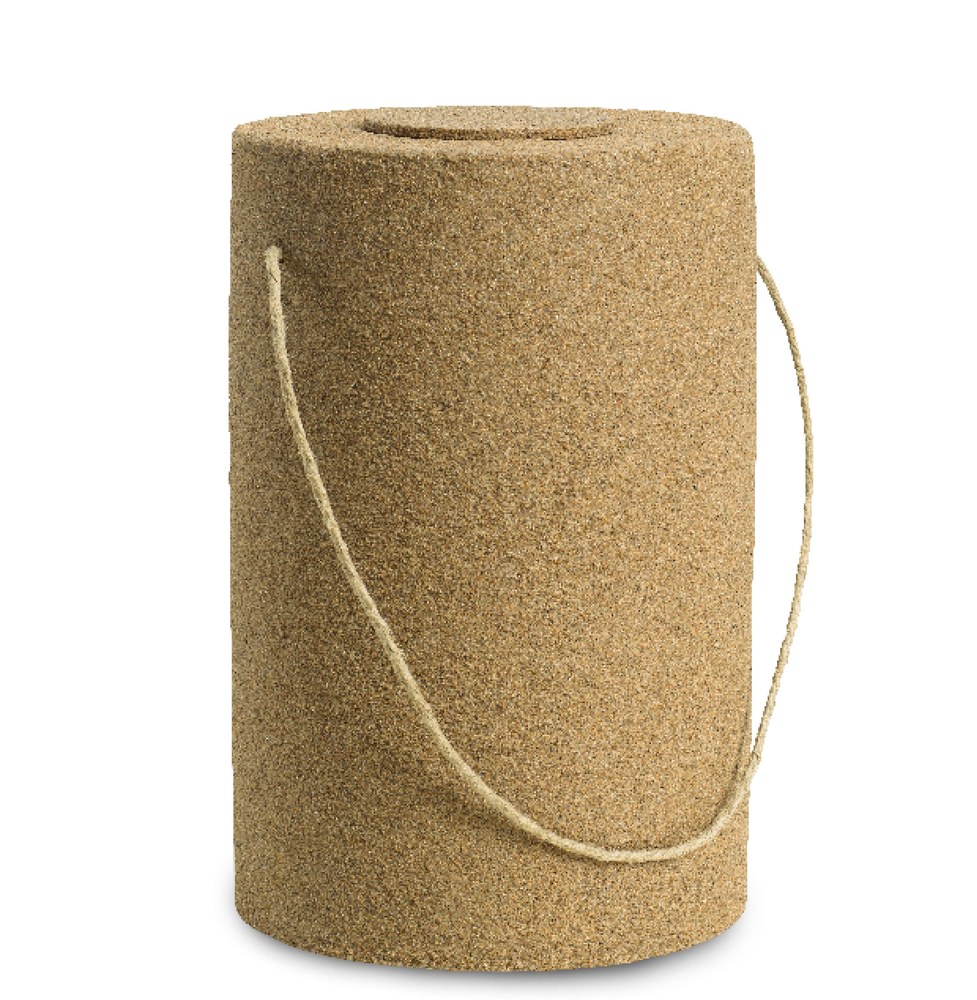 Urnan Sand natur rund